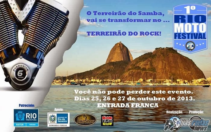 Evento motociclístico promete 3 dias de puro rock no Rio de Janeiro
