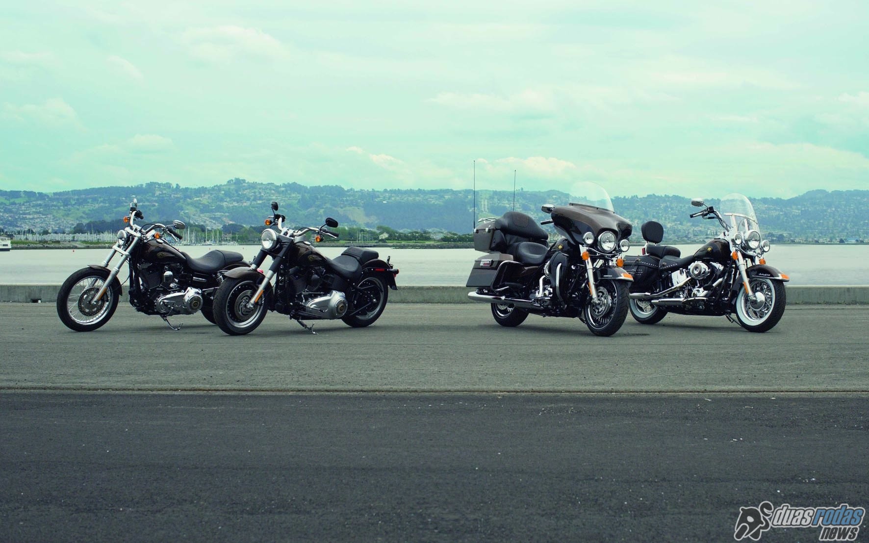 Completando 110 anos da marca, a Harley-Davidson lança sua linha 2013