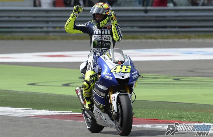 Rossi é o piloto recordista em longevidade de vitórias no MotoGP