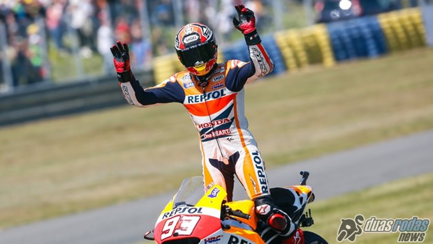 Com sua quinta vitória consecutiva Marc Márquez segue invencível no MotoGP