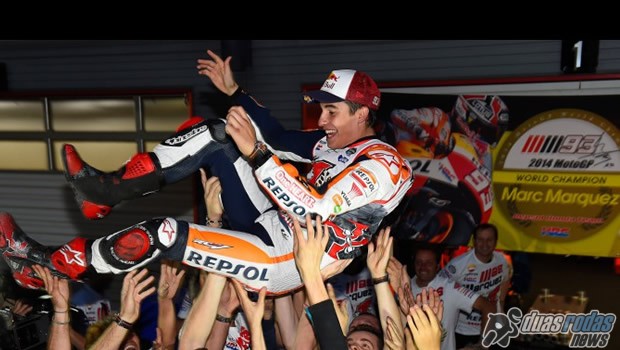 Marc Márquez conquista título antecipado na temporada 2014 do MotoGP