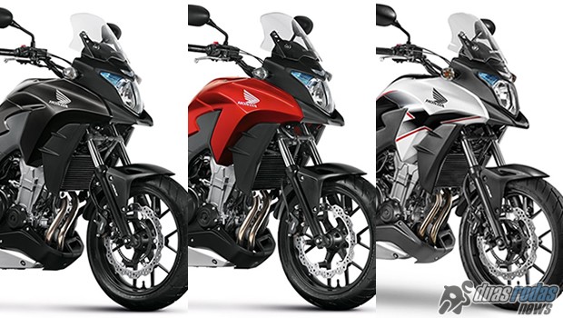 Honda lança novas cores e grafismos para a versão 2015 da CB500X