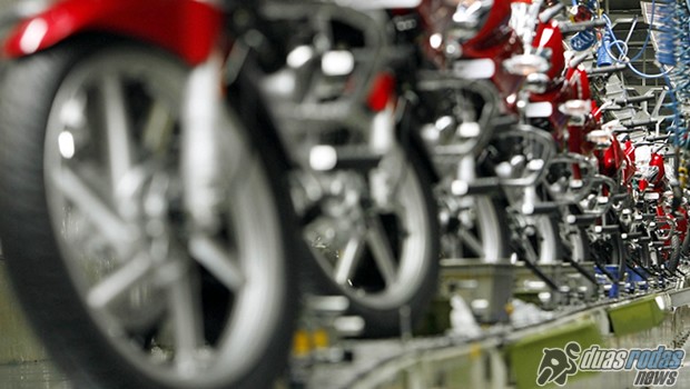 Produção e venda de motos registram queda de 11,5% e 22,5% em relação a setembro
