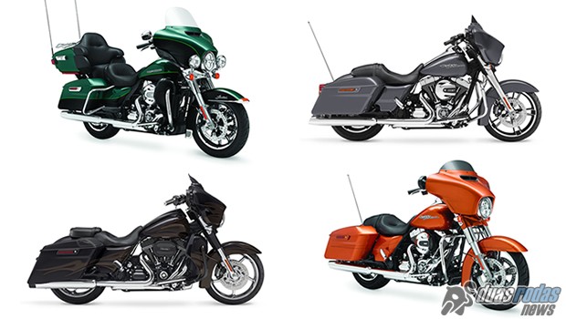 A Harley-Davidson do Brasil convoca os proprietários das motocicletas Touring para recall
