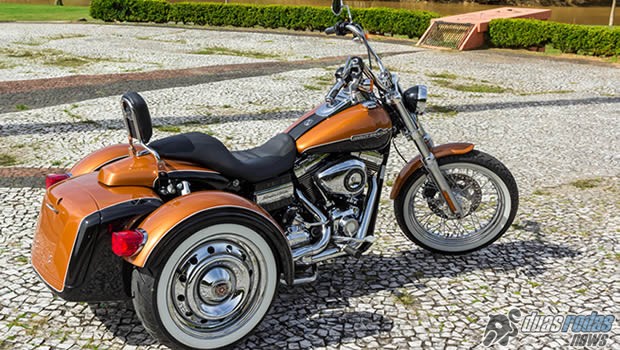 Empresa paranaense desenvolve triciclo com modelo Harley-Davidson