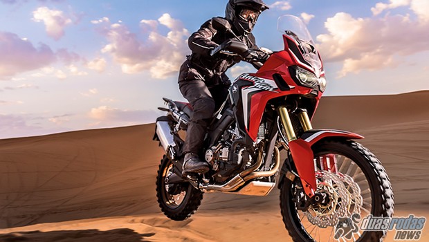 Honda anuncia chegada da novíssima CRF 1000L Africa Twin ao Brasil