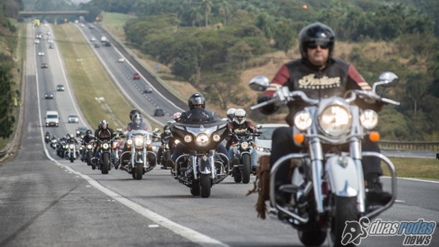 Indian Motorcycle Riders Group chega a São Paulo já indo para a estrada