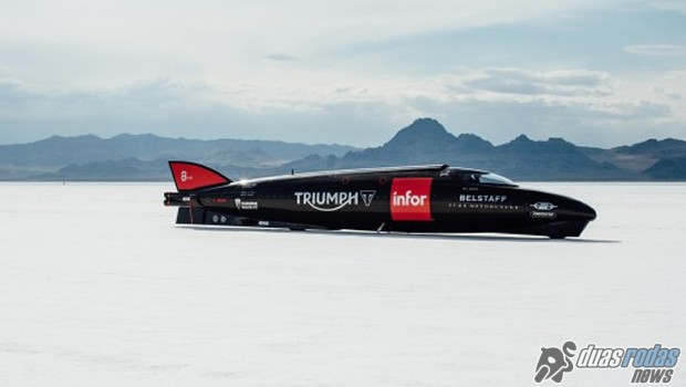 Triumph confirma nova tentativa de quebra do recorde de velocidade terrestre