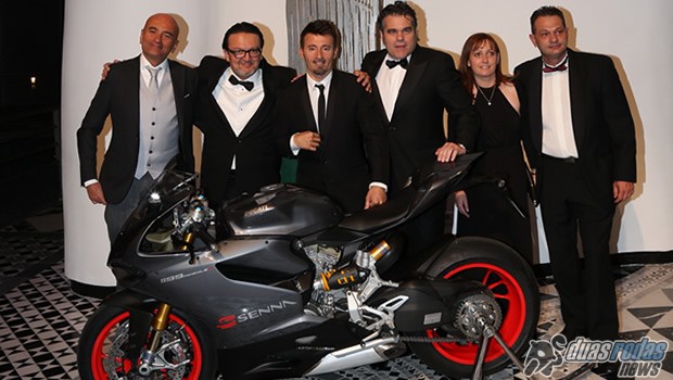 Ducati leiloa 1199 Panigale S Senna em evento que homenageou Ayrton Senna