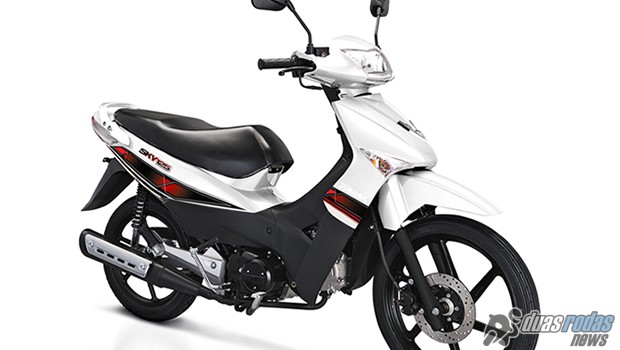 Traxx Sky 125 ganha nova cor na versão 2015