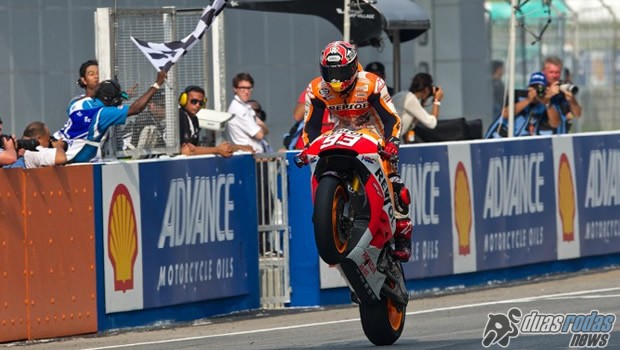 Marc Márquez vence a 12ª na temporada e alcança mais um recorde