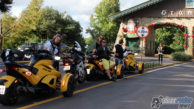 Grupo realiza aventura entre Niterói (RJ) e Gramado (RS) a bordo de triciclos BRP Can-Am Spyder