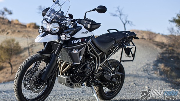 Nova Tiger 800XCa é uma das atrações da Triumph no Salão Moto Brasil, no Rio de Janeiro