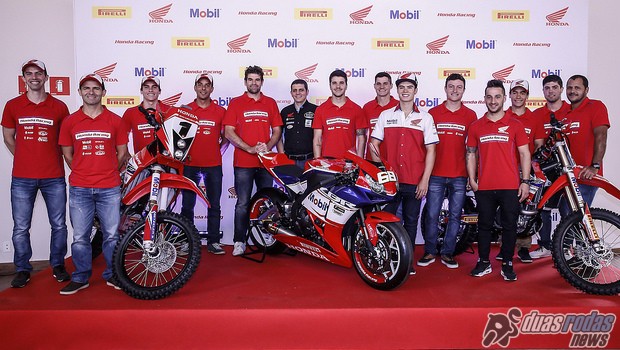 Honda anuncia pilotos e equipes para a temporada 2016, que terá 41 provas