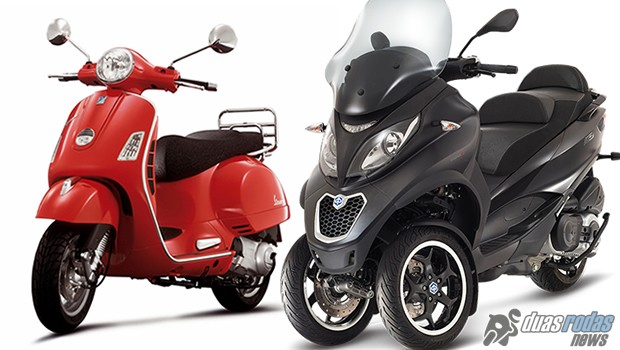 As marcas italianas Vespa e Piaggio chegando ao Brasil