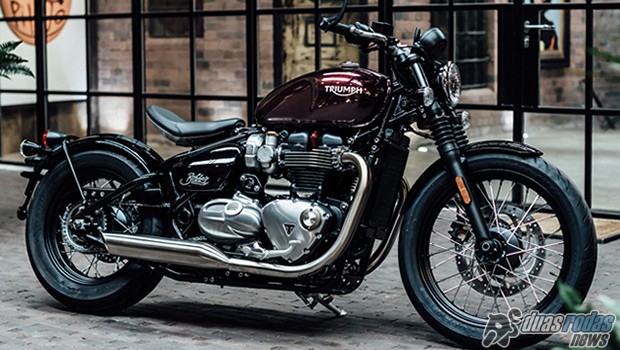 Triumph apresenta em Londres seu inovador modelo Bobber