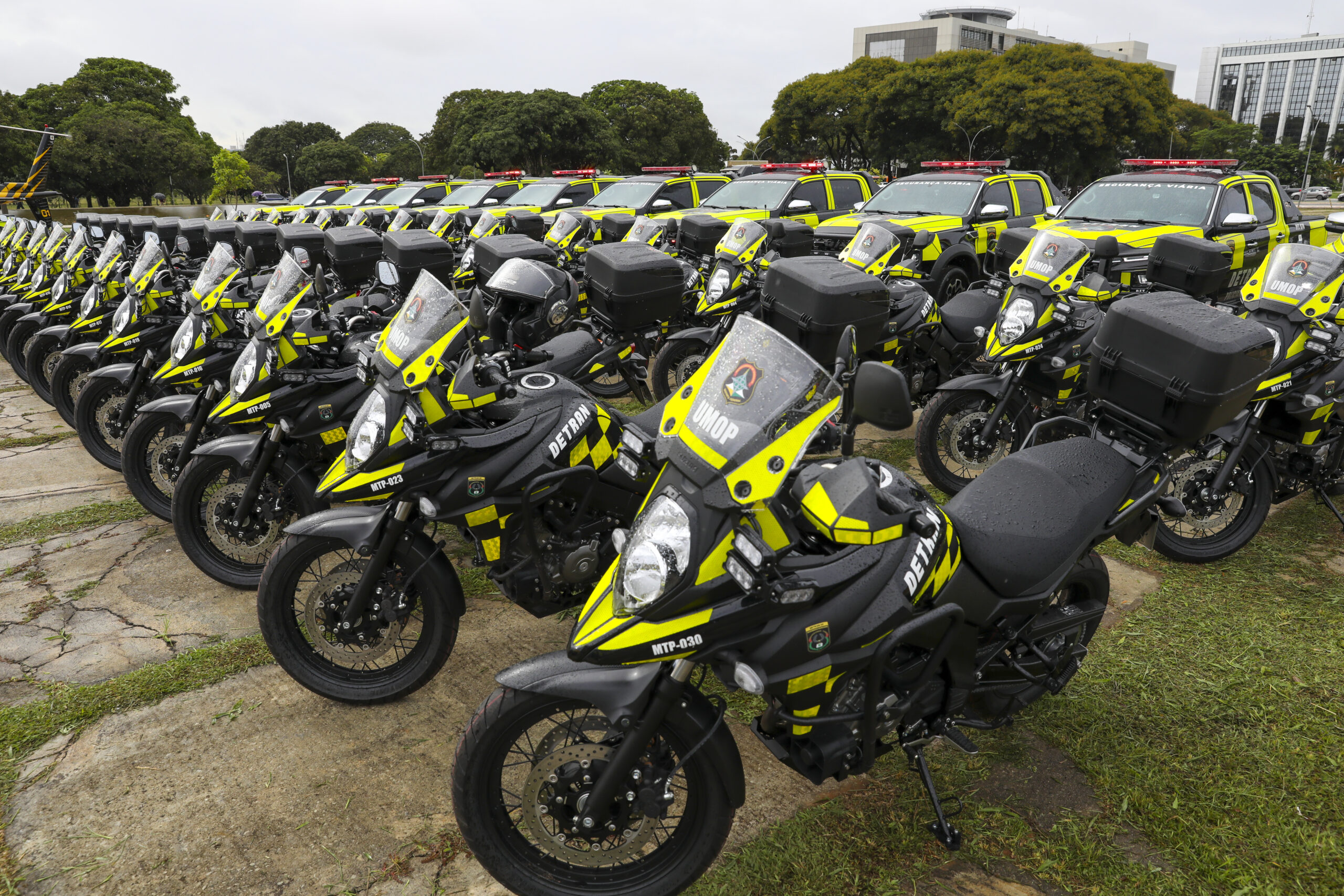 Suzuki V-Strom 650XT passa a integrar frota do Detran-DF com 32 motos